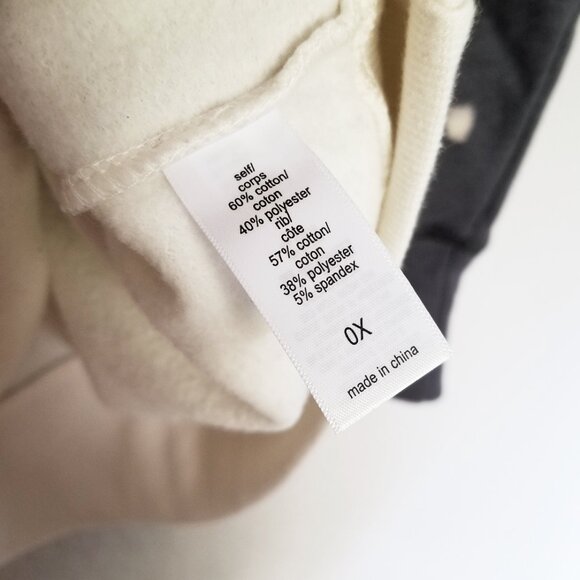 NEW Maurices Utah Tie Dye Ombre Sweatshirt Women Plus Size 0X Blue/Off White $40 - Picture 10 of 14